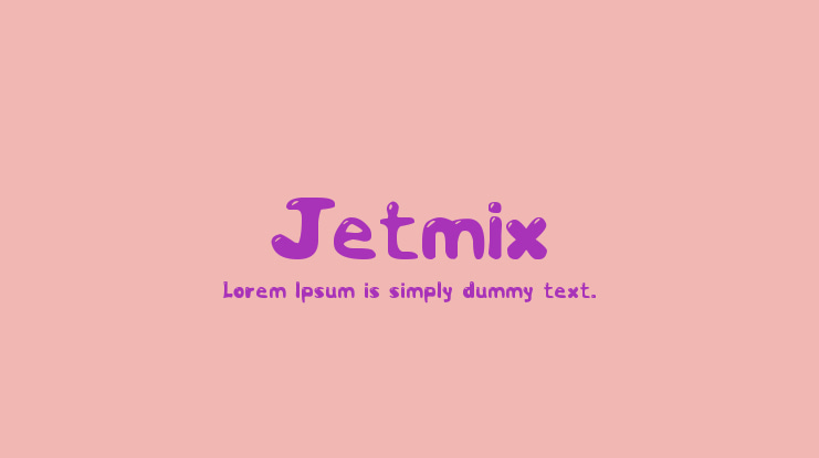 Jetmix Font