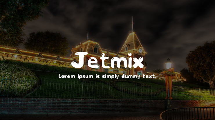 Jetmix Font