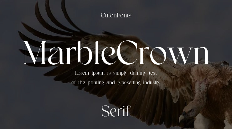 MarbleCrown Font