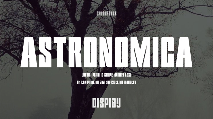 ASTRONOMICA Font
