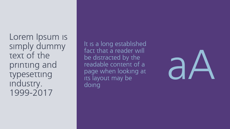 CBC Brand Frutiger Font Family