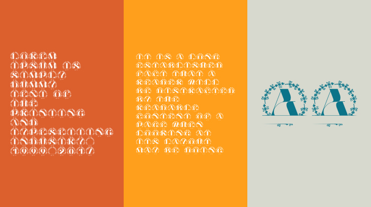 Linea Split Monogram Font