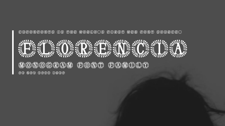 Florencia Monogram Font