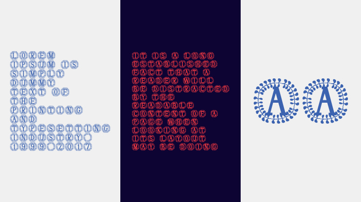 Florencia Monogram Font