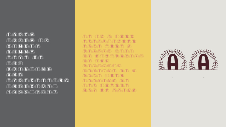Petalia Split Monogram Font