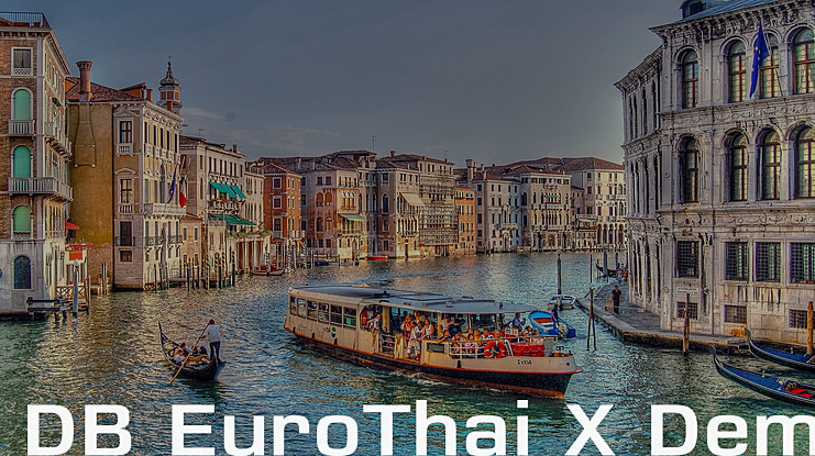 DB EuroThai X Demi Font