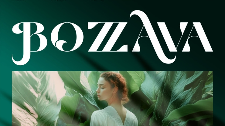 Bozzava Font