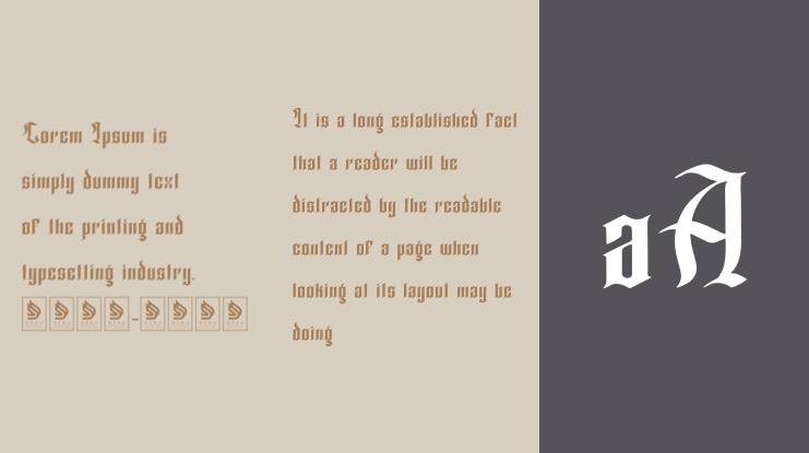 Glendork Font Family