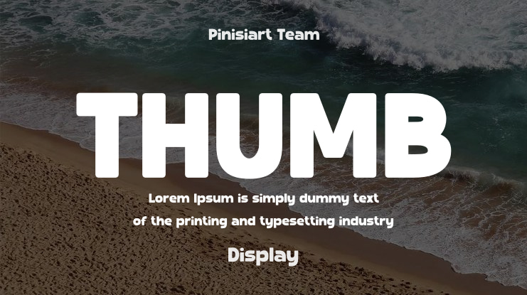 THUMB Font