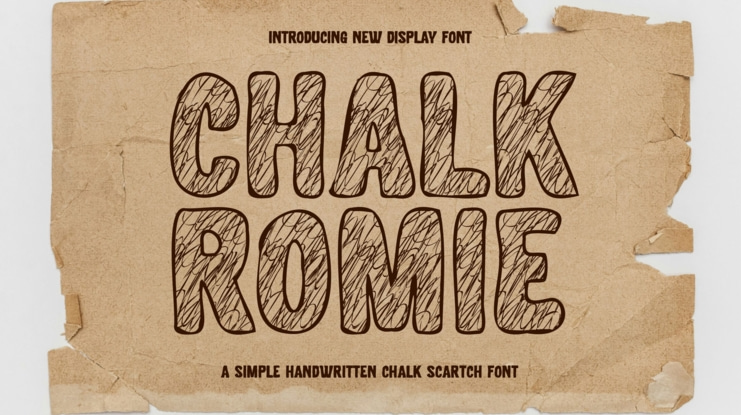 Chalk Romie Font