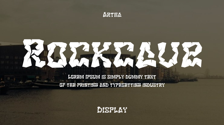 Rockcave Font Family