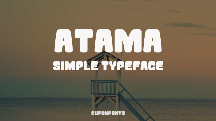 Atama Simple Font