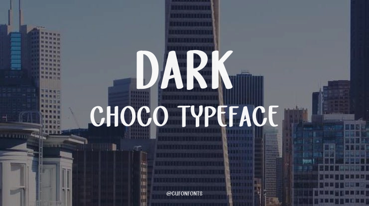 Dark Choco Font