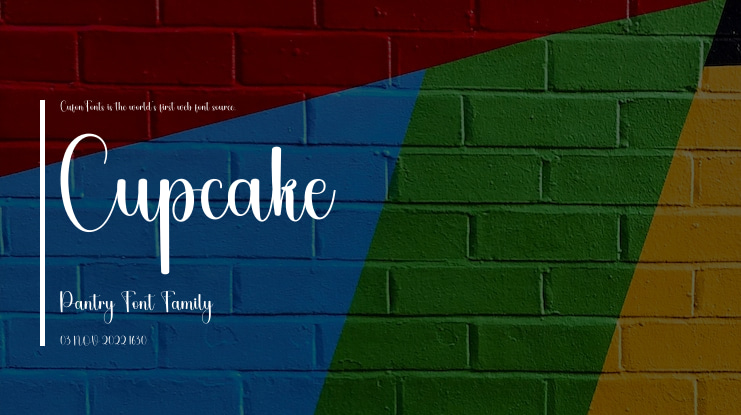 Cupcake Pantry Font