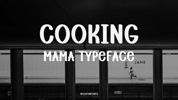 Cooking Mama Font