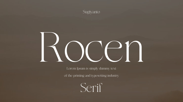 Rocen Font