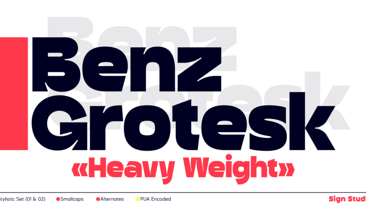Benz Grotesk Font