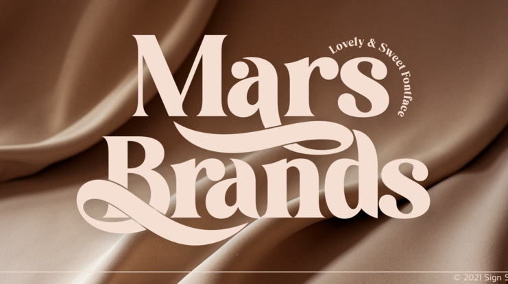 Mars Brands Font