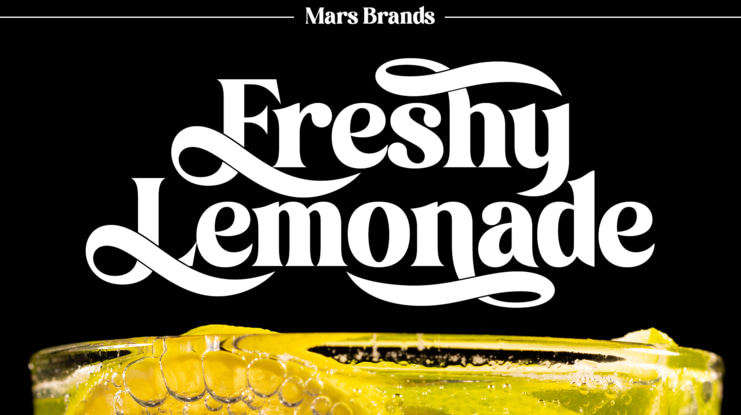 Mars Brands Font