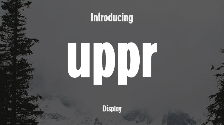 uppr Font