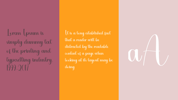 January Payment Font