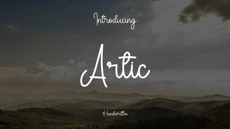 Artic Font
