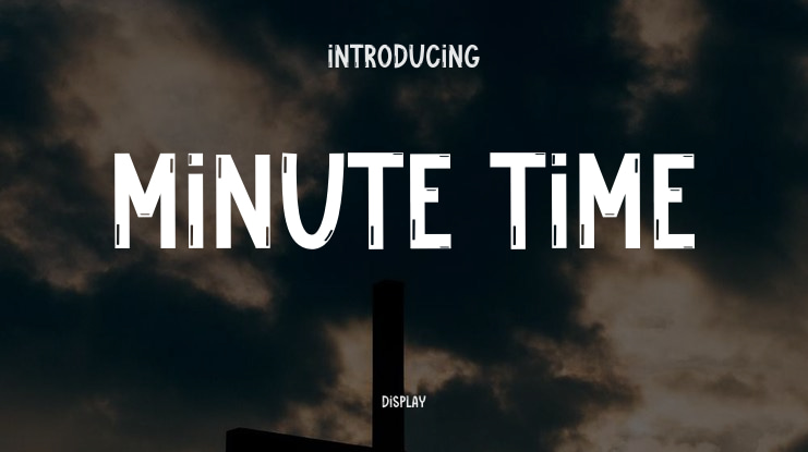 Minute Time Font
