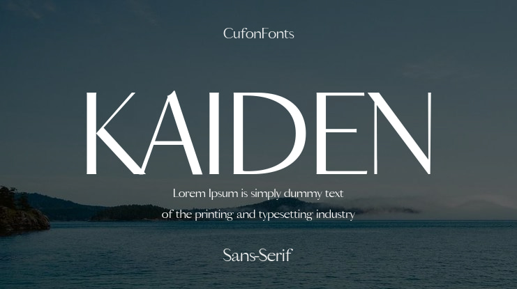 KAIDEN Font