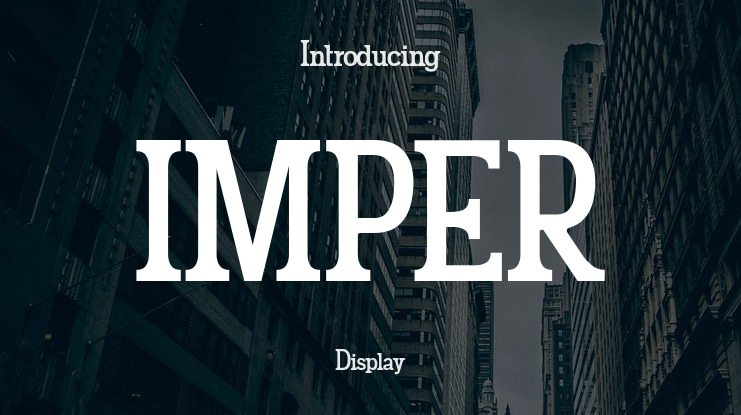 IMPER Font
