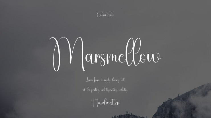 Marsmellow Font