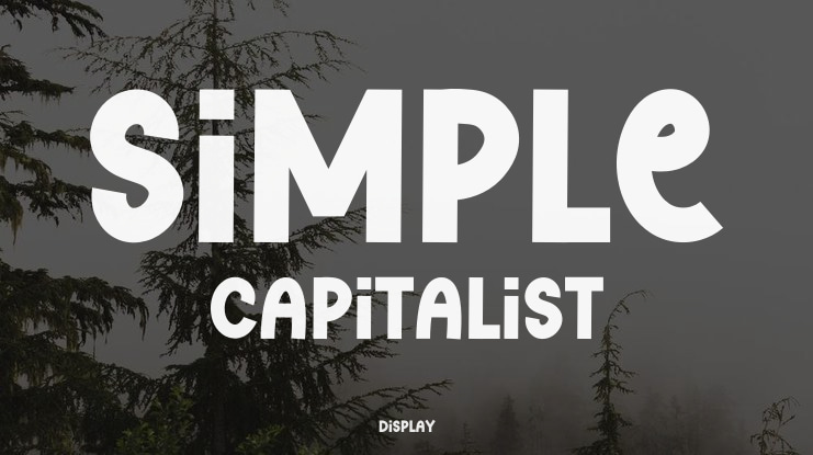 Simple Capitalist Font
