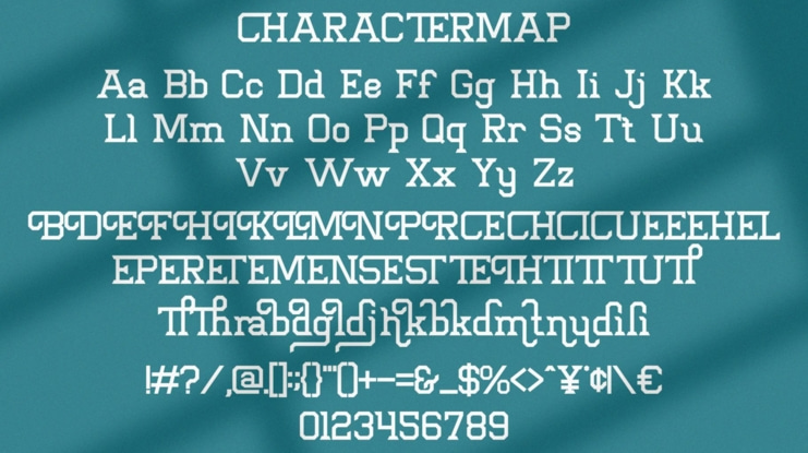 Theroce Font
