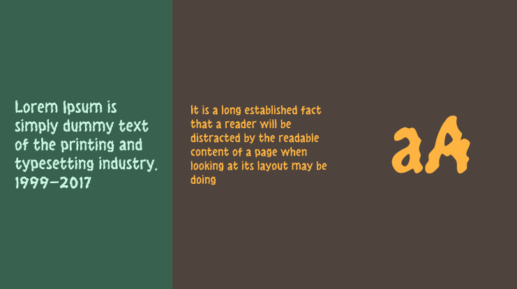 Ghoul Stain Free Font