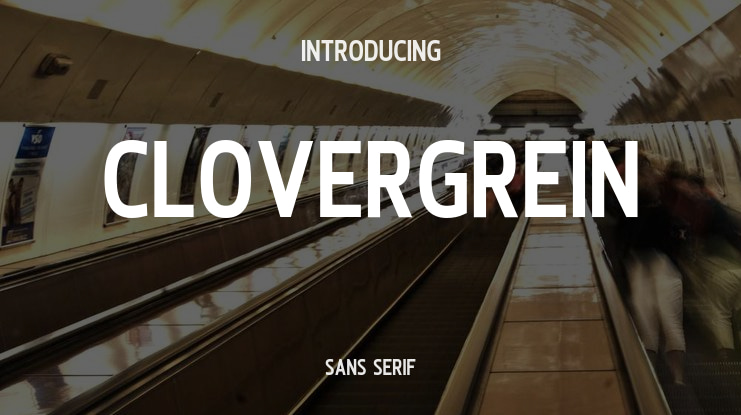 Clovergrein Font