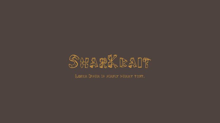 SharKbait Font