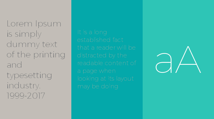 Montserrat Hairline Font