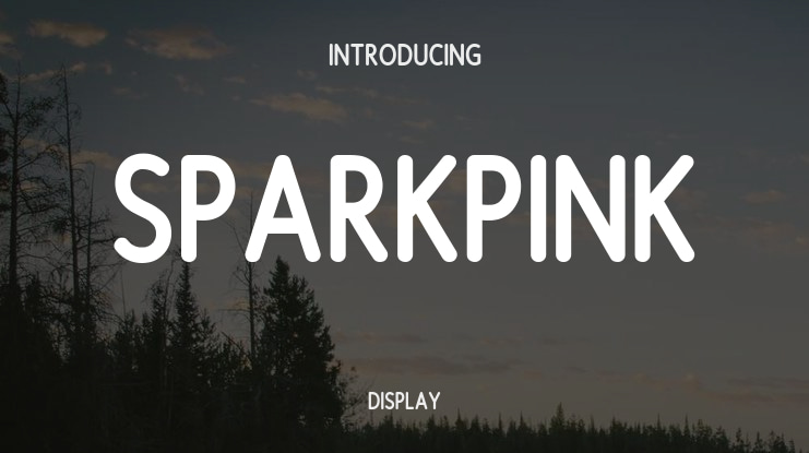 Sparkpink Font