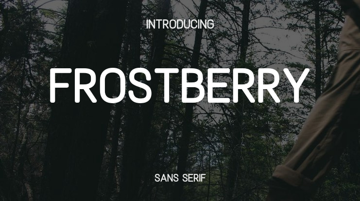 Frostberry Font