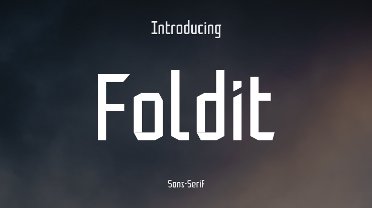 Foldit Font