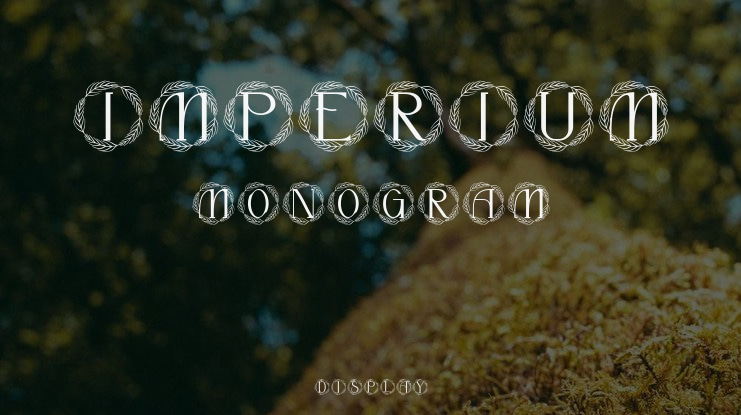 Imperium Monogram Font