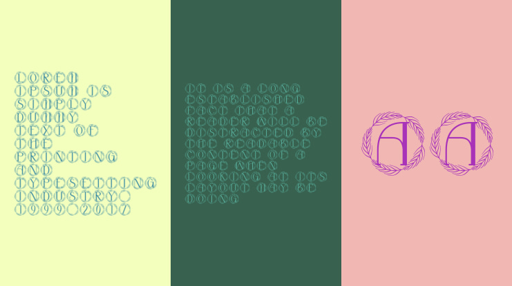 Imperium Monogram Font