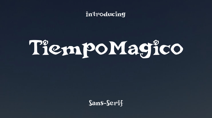 TiempoMagico Font