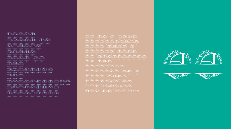 Imperium Split Monogram Font