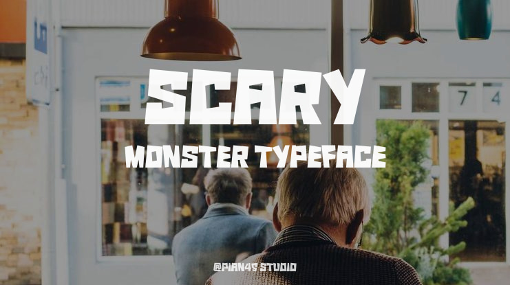 Scary Monster Font
