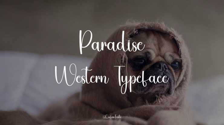 Paradise Western Font