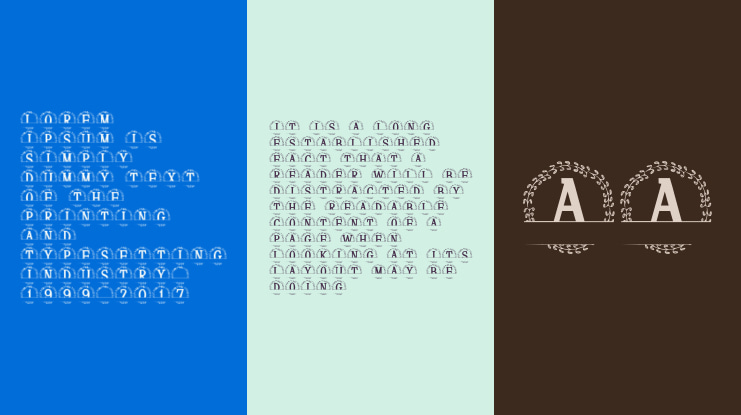 Ophelian Split Monogram Font