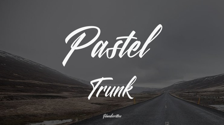 Pastel Trunk Font