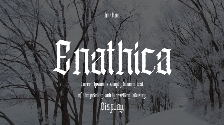 Enathica Font