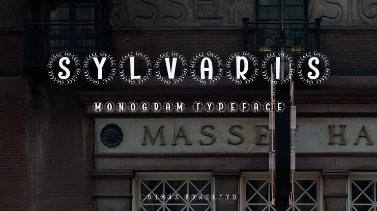 Sylvaris Monogram Font
