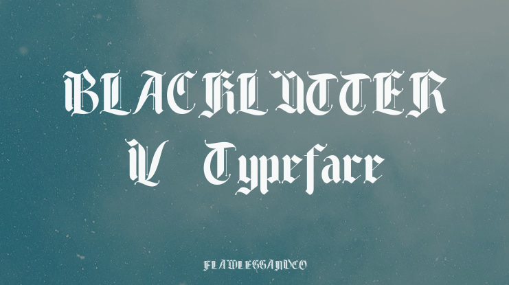 BLACKLUTTER V2 Font